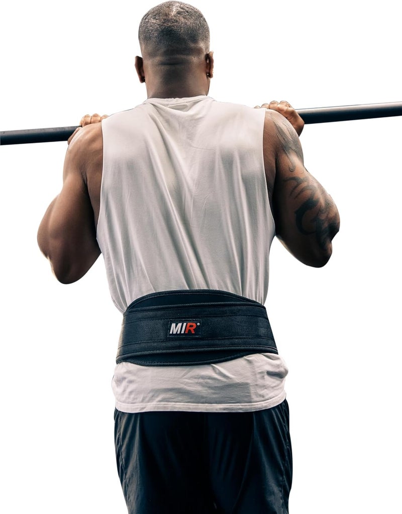 MIR Dip belt With 36" - 38" chain, 500lbs - 650lbs weight capacity, Weight lifting for dips and pullups - Image 1